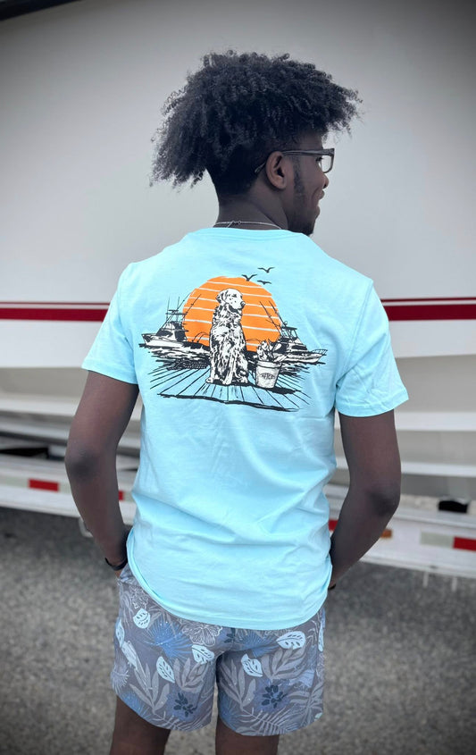Aftco Men's Bucket S/S TEE Shirt