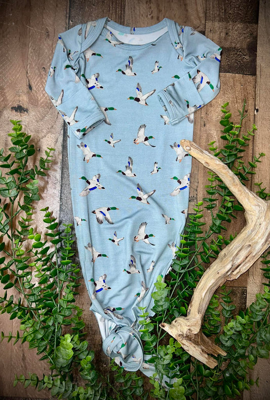Mallards Knotted Gown
