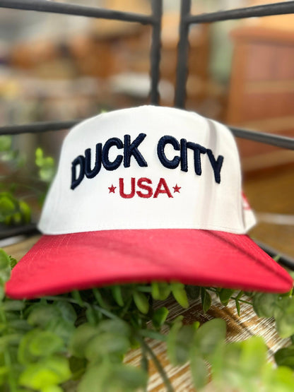 Huck Outdoors Duck City USA Trucker Snapback Hat