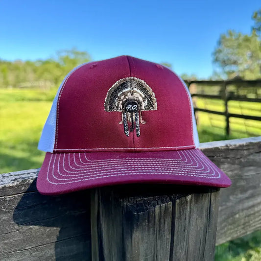 Freak Outdoors Turkey Fan Embroidered Snapback Hat