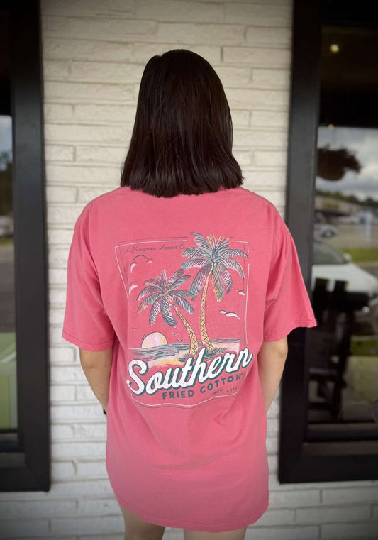 Southern Fried Cotton Women's Island in the Sun S/S TEE Shirt
