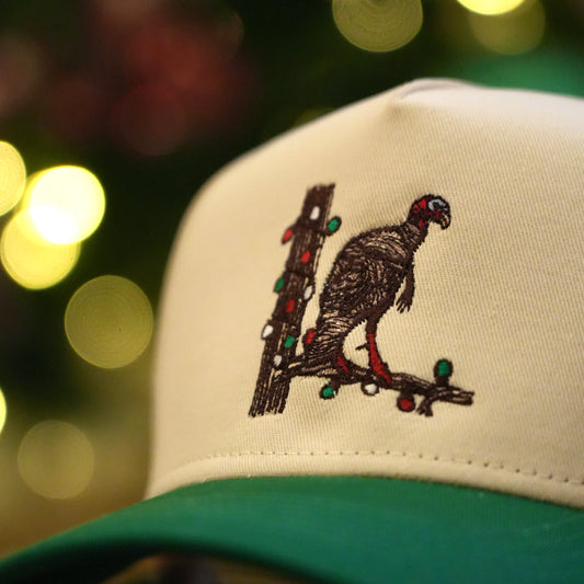 Panola Brand Christmas Gobbler 2 Tone Trucker Snapback Hat