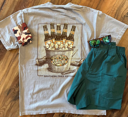 Southern Fried Cotton Bucket of Bucks S/S TEE Shirt