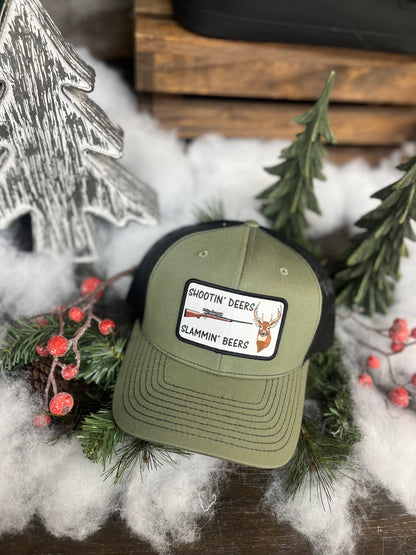 Low Country Comfort Shootin' Deer Patch Snapback Hat