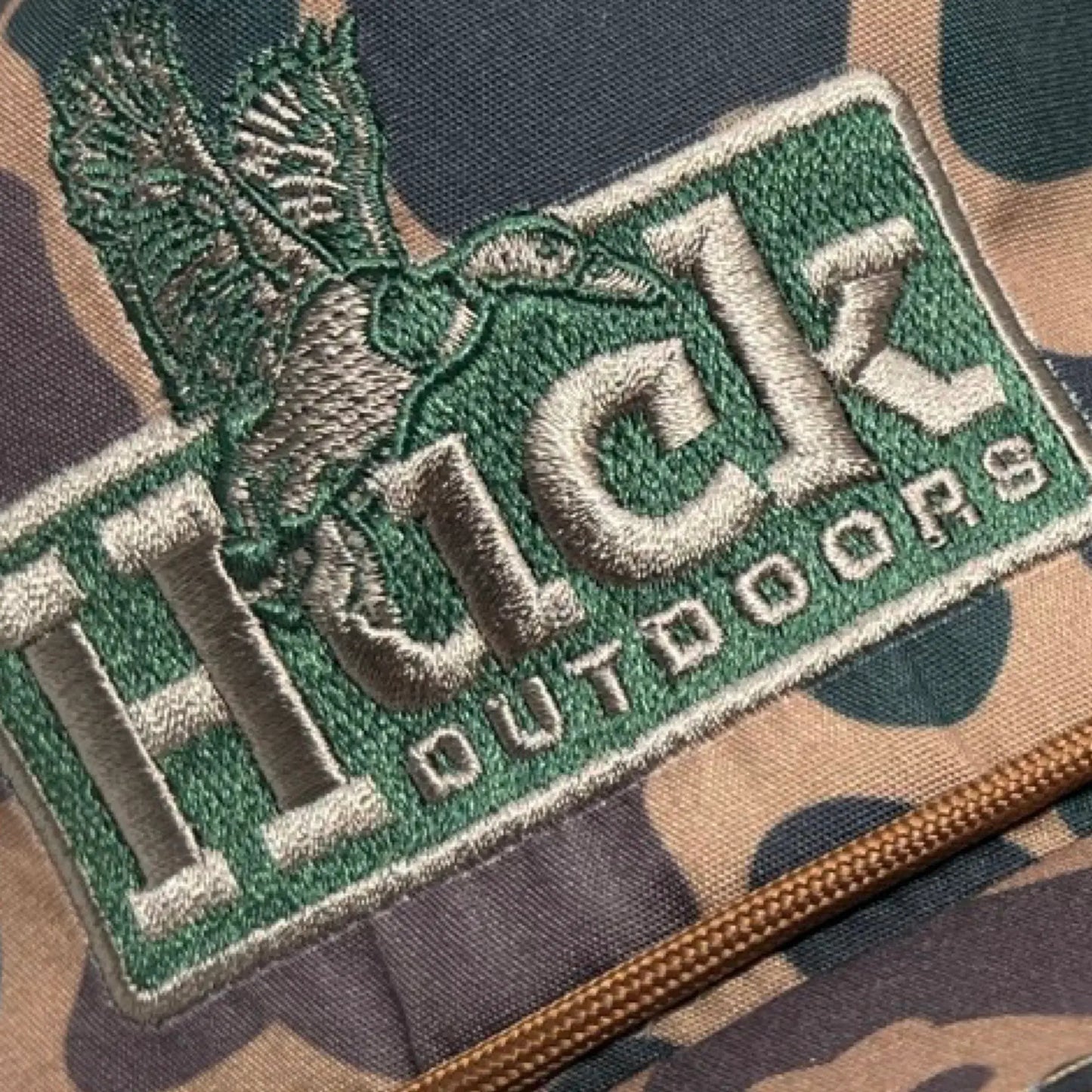 Huck Outdoors Delta Camo Duck Rope Snapback Hat