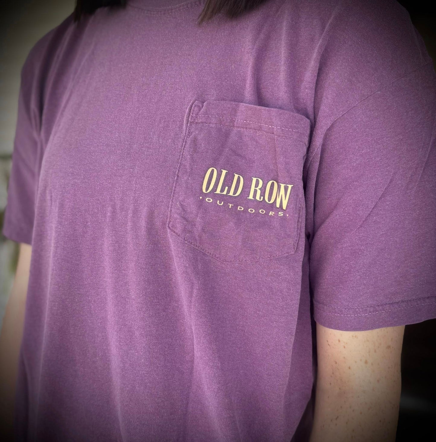 Old Row Outdoors Bass Jump Pocket S/S TEE Shirt