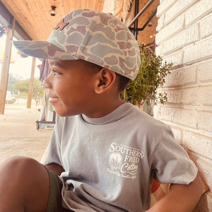 Marsh Wear Apparel Youth RR Leather Patch Snapback Hat