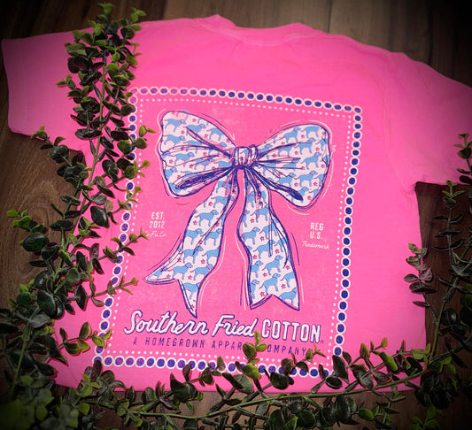 Southern Fried Cotton Youth Girls Tied & True S/S TEE Shirt