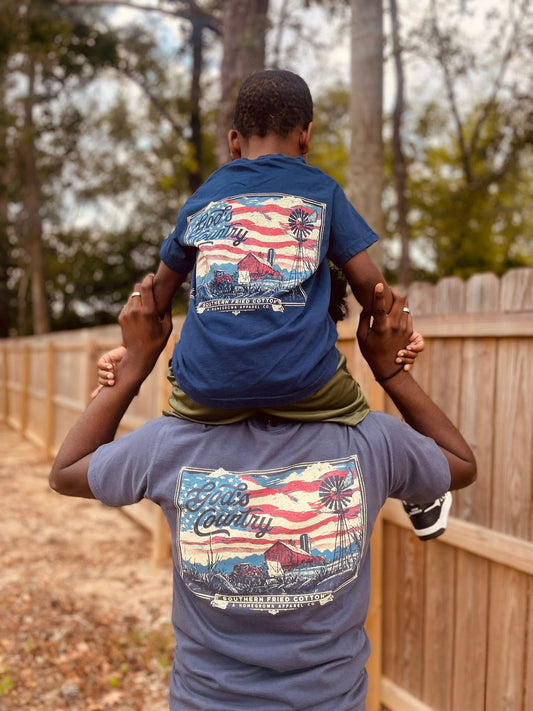 Southern Fried Cotton God's Country S/S TEE Shirt