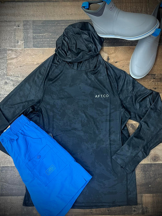 Aftco Men's Adapt Hood L/S Perf Shirt