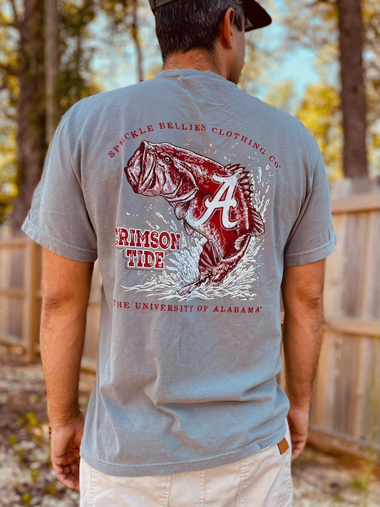 Speckle Bellies Alabama Bass S/S TEE Shirt