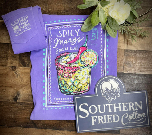 Southern Fried Cotton Women's Spicy Marg S/S TEE Shirt