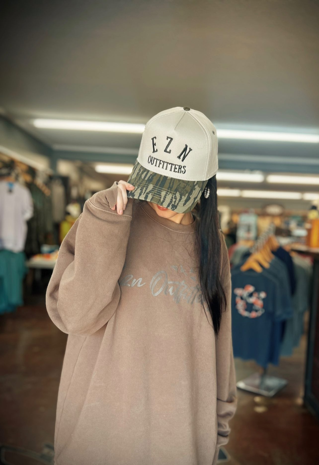 EZN Outfitters Embroidered Trucker Snapback Hat