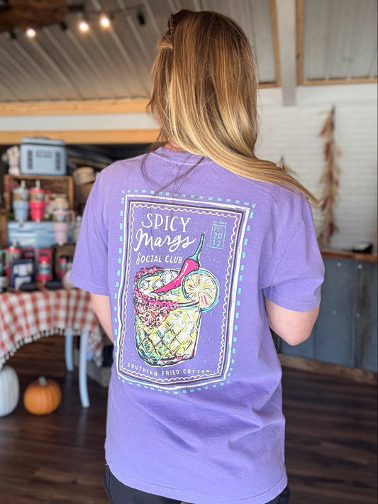 Southern Fried Cotton Women's Spicy Marg S/S TEE Shirt