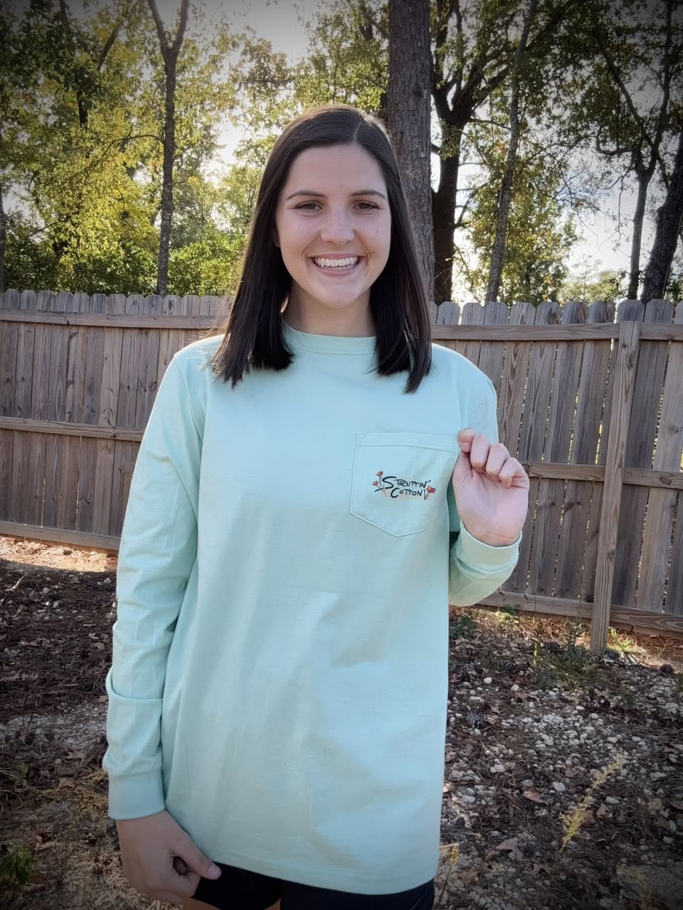 Struttin Cotton Women's After the Season L/S TEE Shirt