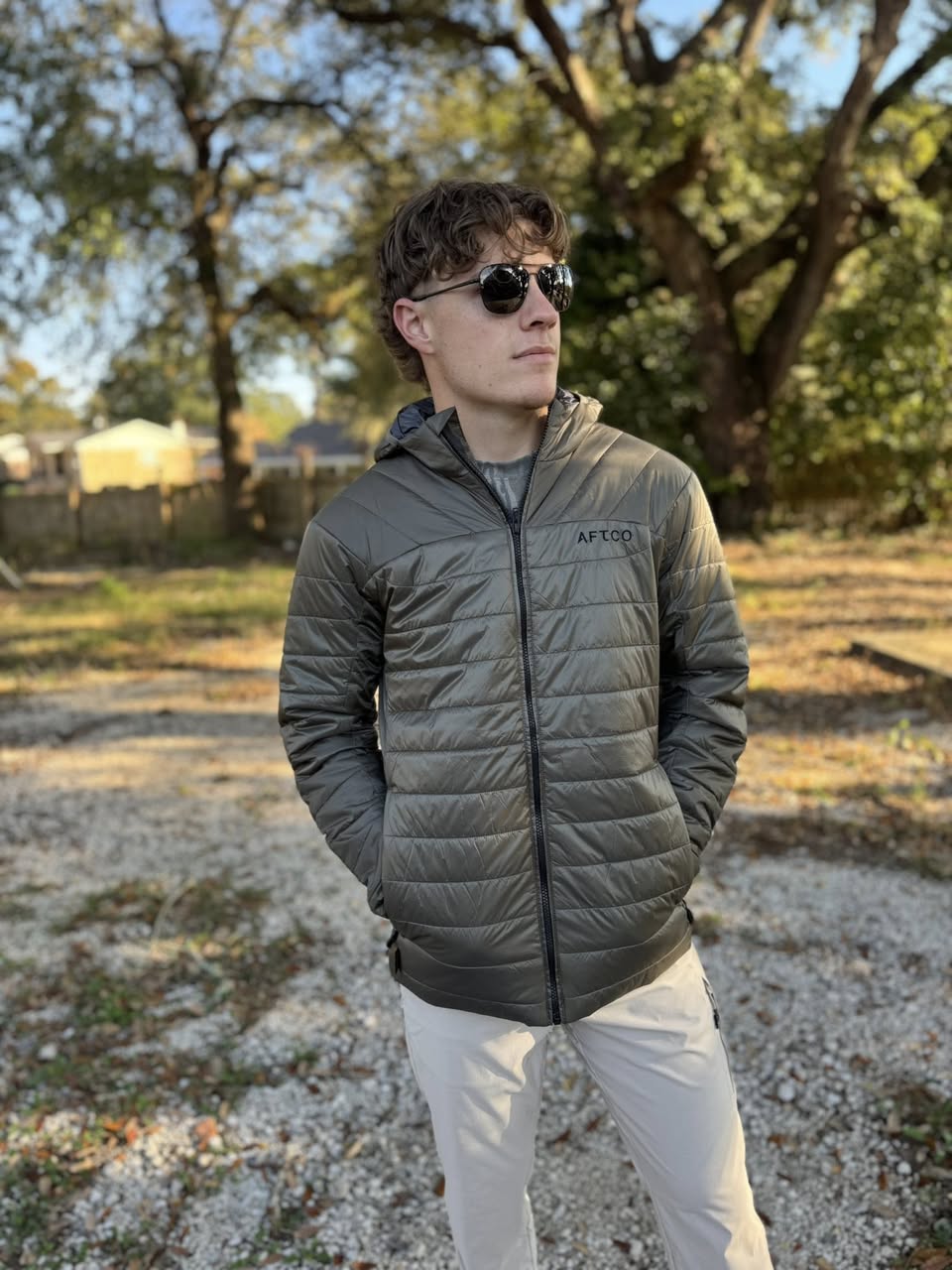 Aftco Men's Drift Hooded Jacket
