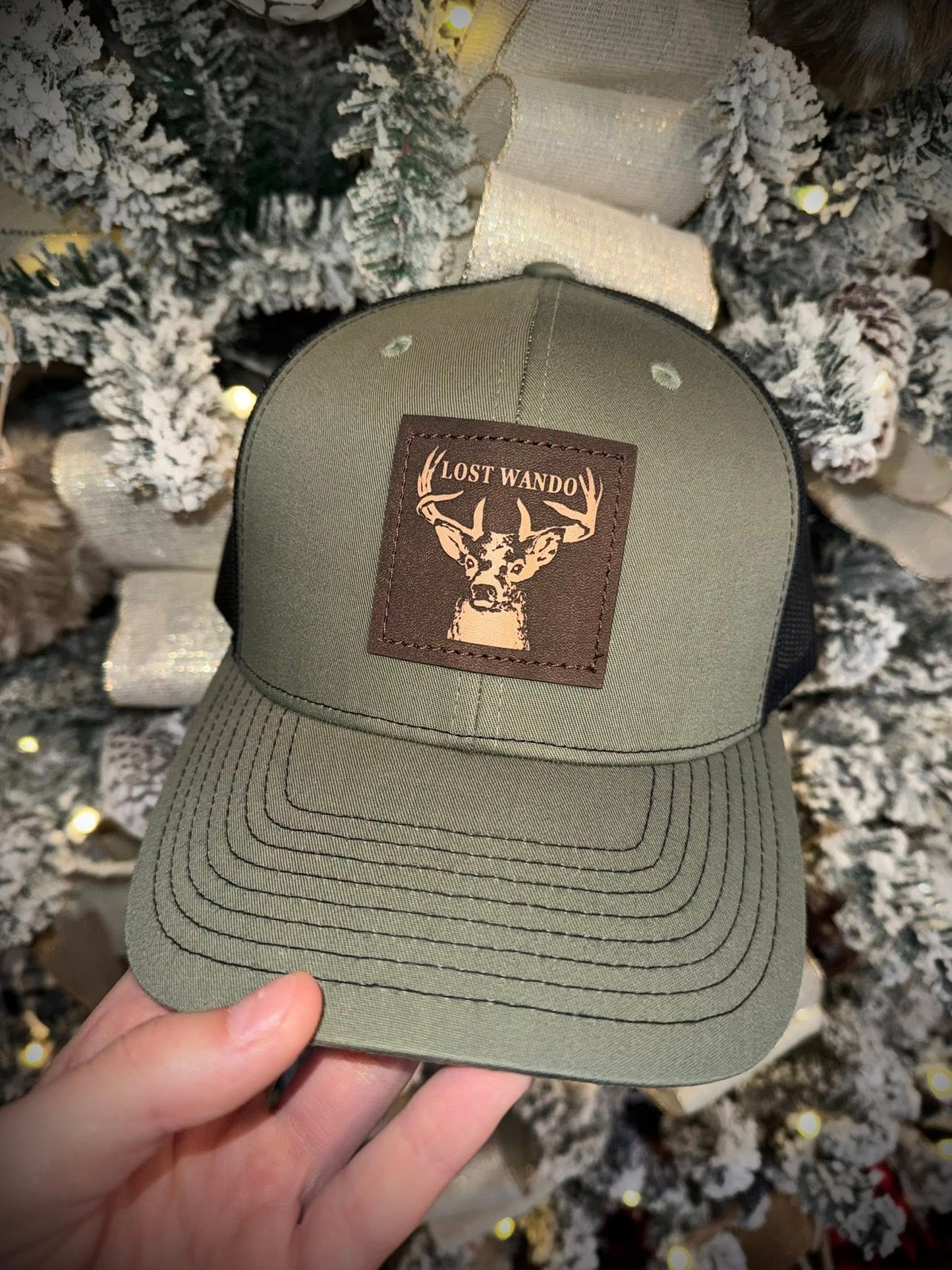 Lost Wando Buck Trophy Patch Snapback Hat