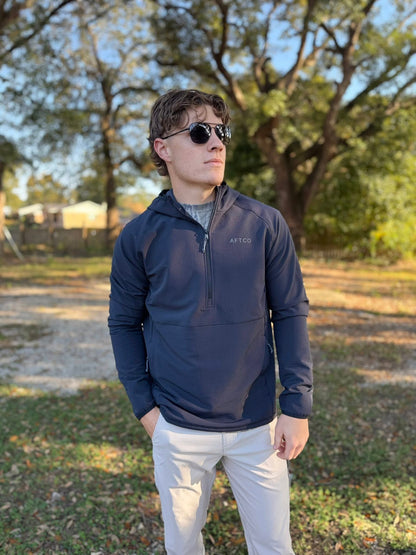 Aftco Men's Coronado 1/4 Zip Hoodie