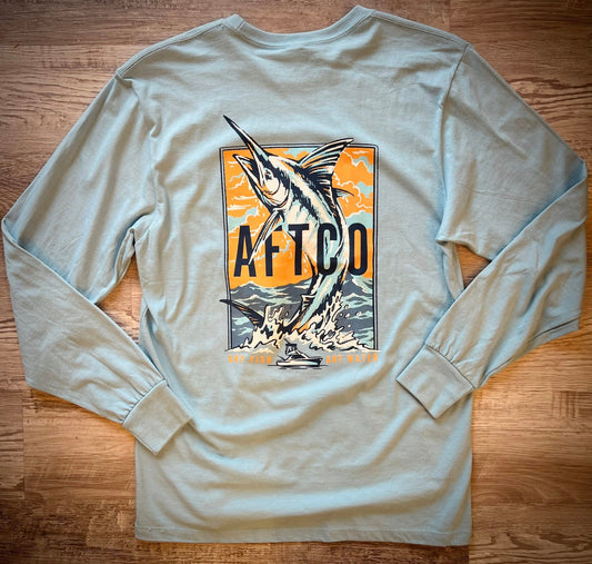 Aftco Men's Wander L/S TEE Shirt