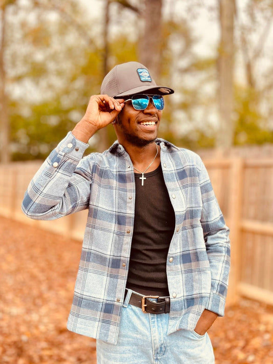 Aftco Men's Stout Button Shacket