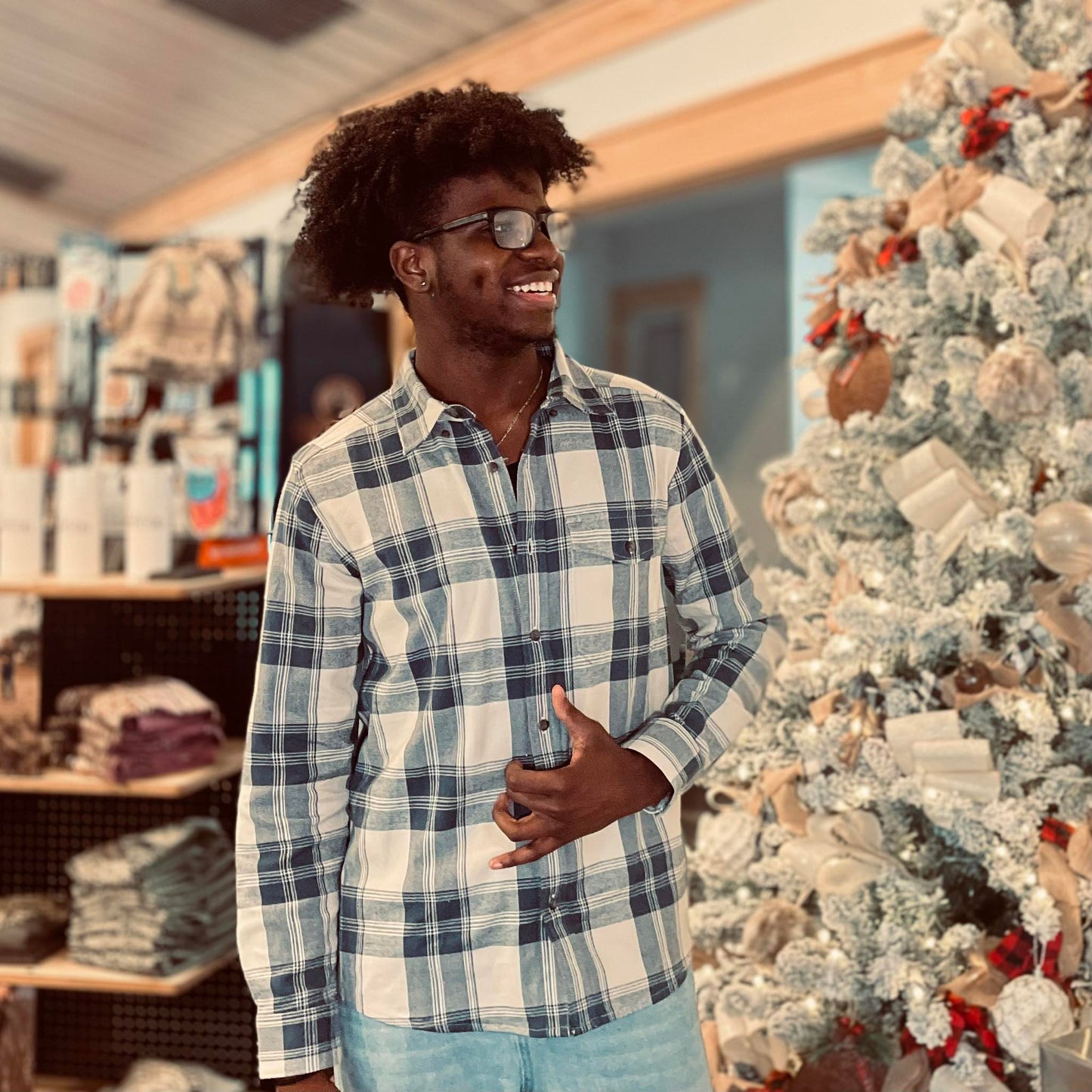 Aftco Men's Lager flannel Button Down L/S Shirt