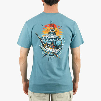 Aftco Men's Ship Out S/S TEE Shirt