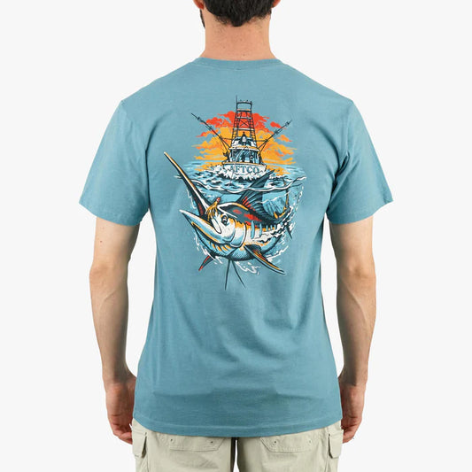 Aftco Men's Ship Out S/S TEE Shirt