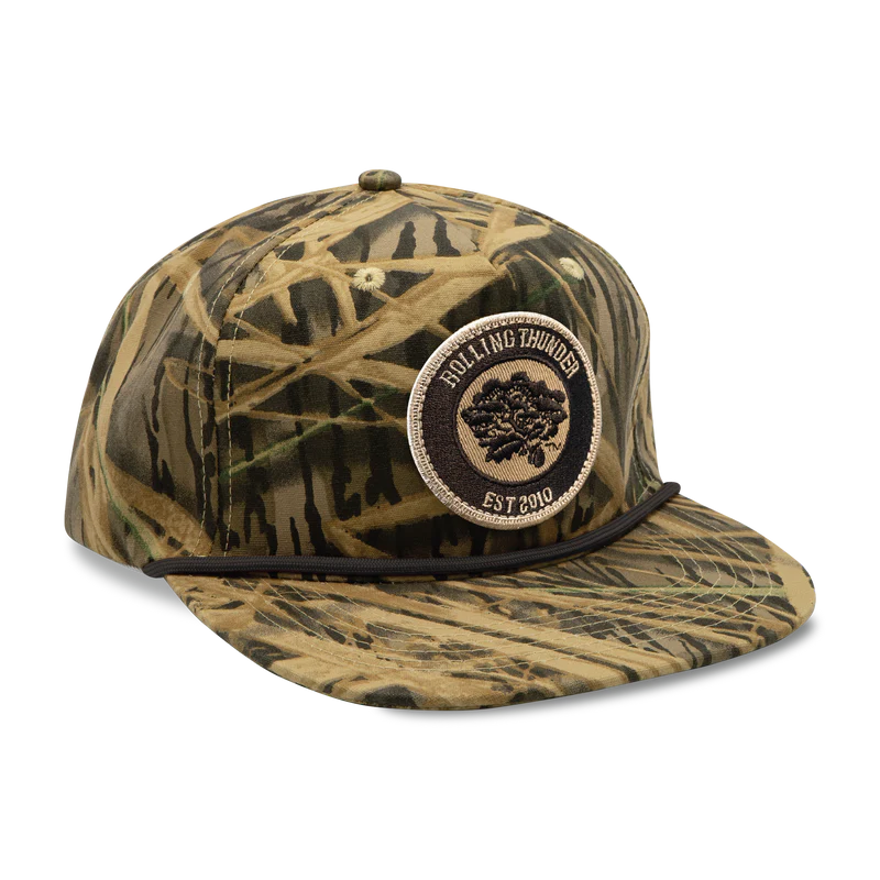 Rolling Thunder Logo Patch Rope Snapback Hat