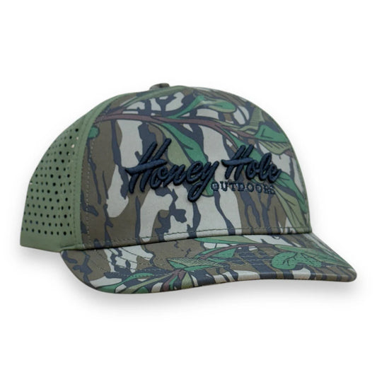 Honey Hole Outdoors Youth Performance Embroidered Snapback Hat