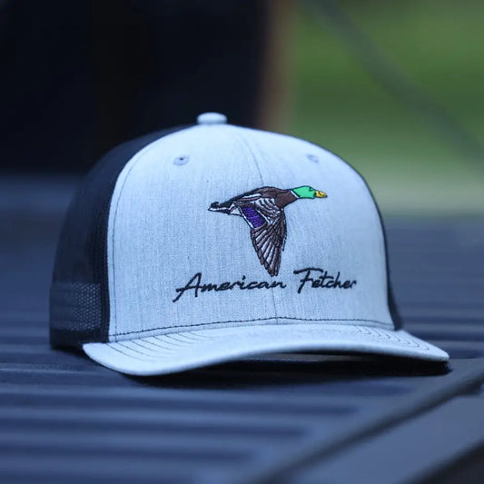 American Fetcher Mallard Flying Snapback Hat