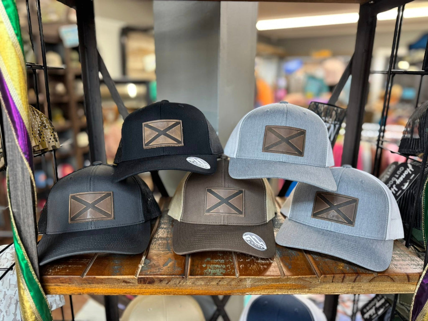 Range Leather Co. Alabama Flag Snapback Hat
