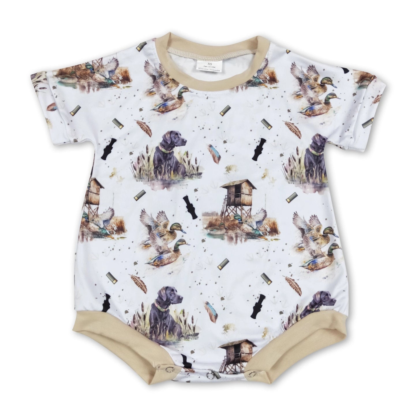 Duck Dog Baby/Youth Hunting Romper