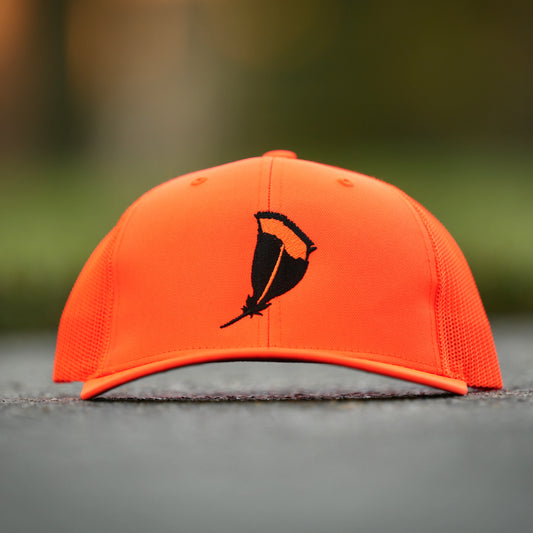 Panola Brand Feather Trucker Snapback Hat