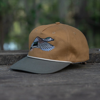 Huck Outdoors Widgeon Rope Snapback Hat