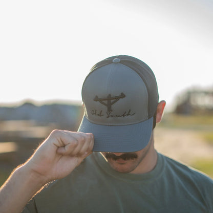 Old South Apparel Lineman Pole Snapback Hat
