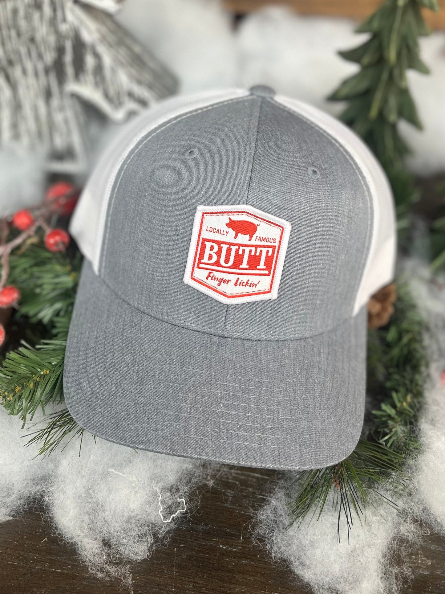 Low Country Comfort Finger Lickin Patch Snapback Hat