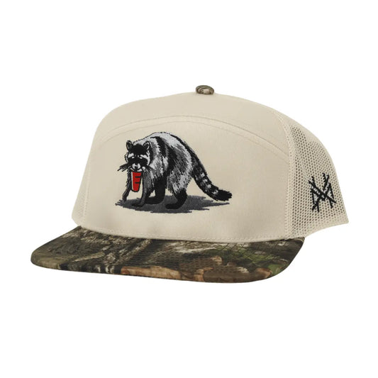 Mad Hatter Party Animal 7 Panel Trucker Snapback Hat