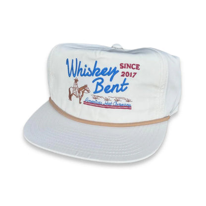 Whiskey Bent Hat Co. All American Rope Snapback Hat