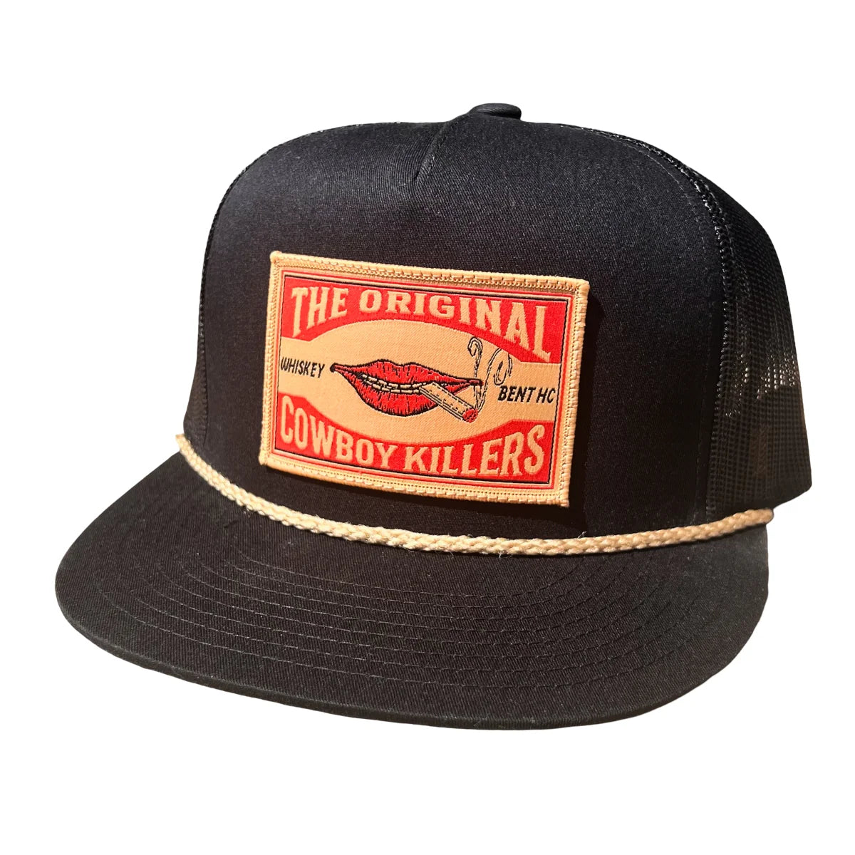 Whiskey Bent Hat Co. Matchbox Rope Snapback Hat