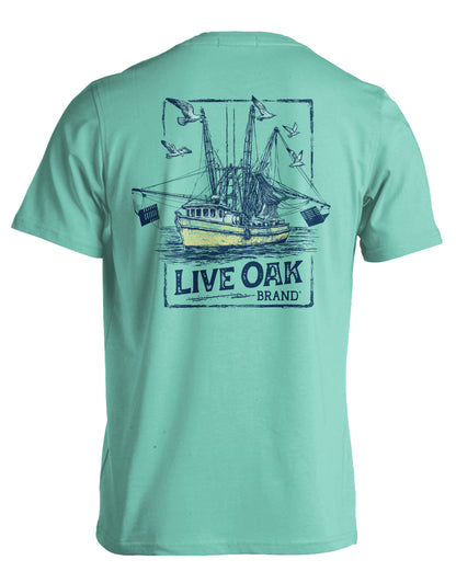 Live Oak Brand Shrimp Boat S/S TEE Shirt