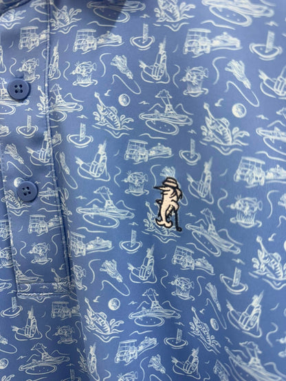 Fairwaves Collection BoatBar Polo Shirt