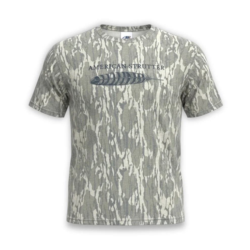 American Strutter Washed Out Camo S/S TEE Shirt