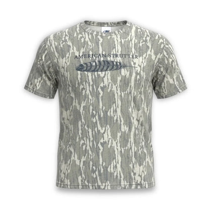 American Strutter Washed Out Camo S/S TEE Shirt