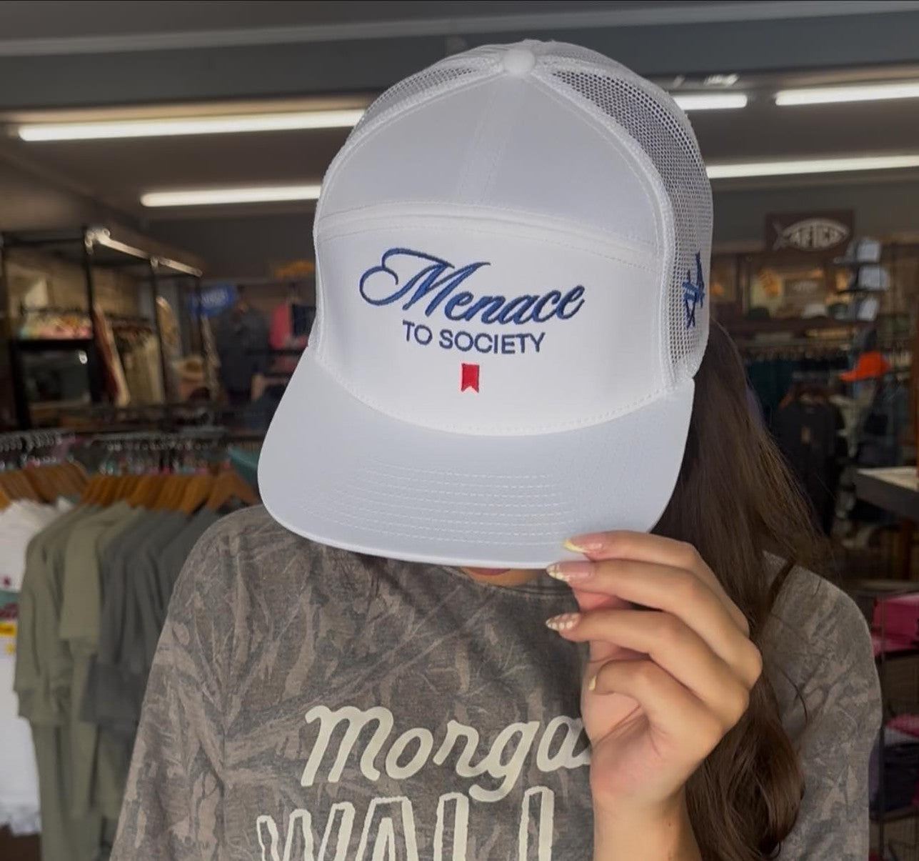 Mad Hatter Menace to Society Trucker Snapback Hat