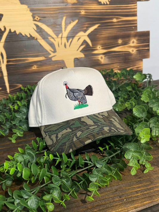 Black Belt Strutter Easy Turkey Snapback Hat