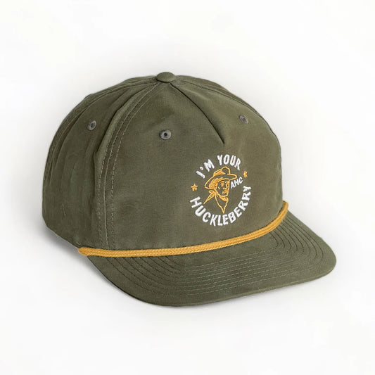 Armadillo Hat Co. Huckleberry Rope Snapback Hat