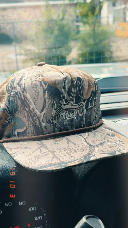 Huck Outdoors Buck Deers Rope Snapback Hat