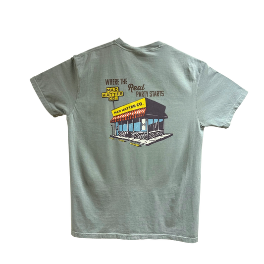 Mad Hatter Where the Real Party Starts S/S TEE Shirt