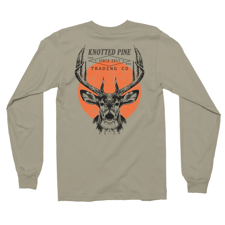 Knotted Pine Trading Co. Deer Ad L/S TEE Shirt