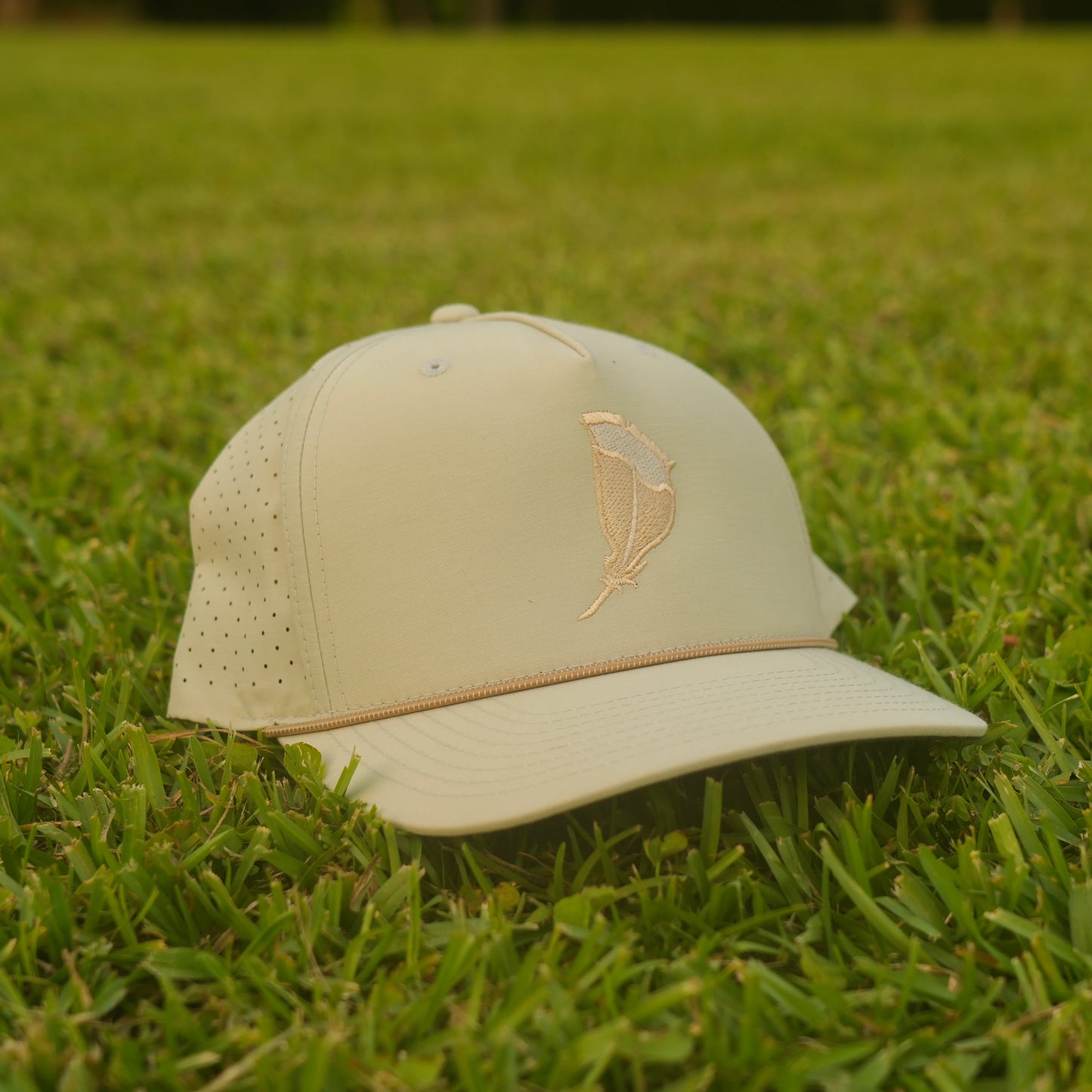 Panola Brand Feather Logo Performance Rope Snapback Hat